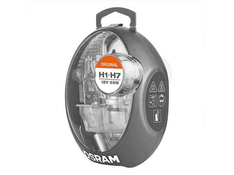 Резервен комплект Osram H7 + H1 крушки 12V