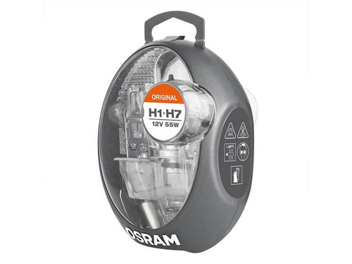 Резервен комплект Osram H7 + H1 крушки 12V