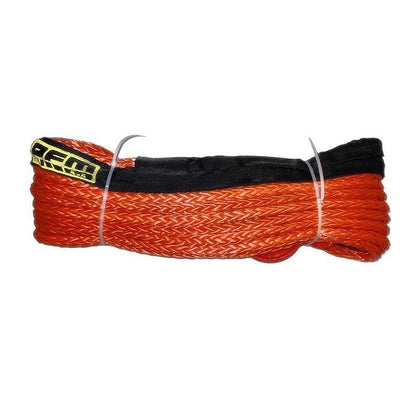 Синтетично въже за лебедка, с кука 12мм * 28м