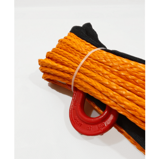 Синтетично въже за лебедка, с кука 8мм * 28м