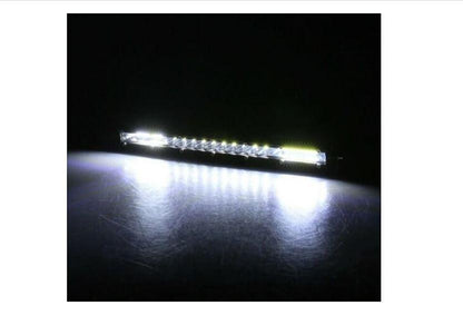 Едноредов Слим Лед Бар 13" (33см) 90W 4500lm Комбо светлина, Ултра Тънък, 12/24V