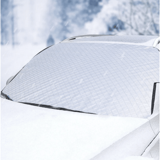 Термо сенник - Покривало за предно стъкло на автомобил против сняг и слънце 150x95 см