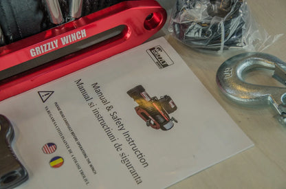 Лебедка Grizzly Winch 13000lbs 180:1 синтетично въже