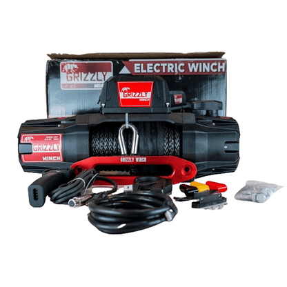 Лебедка Grizzly Winch 13500lbs (6123kg) 150:1 синтетично въже