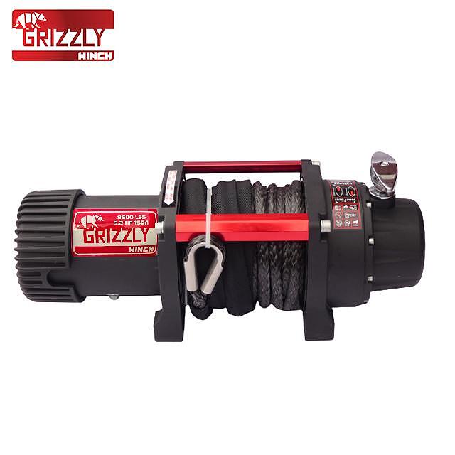 Лебедка Grizzly Winch 8500lbs (3855kg) синтетично въже