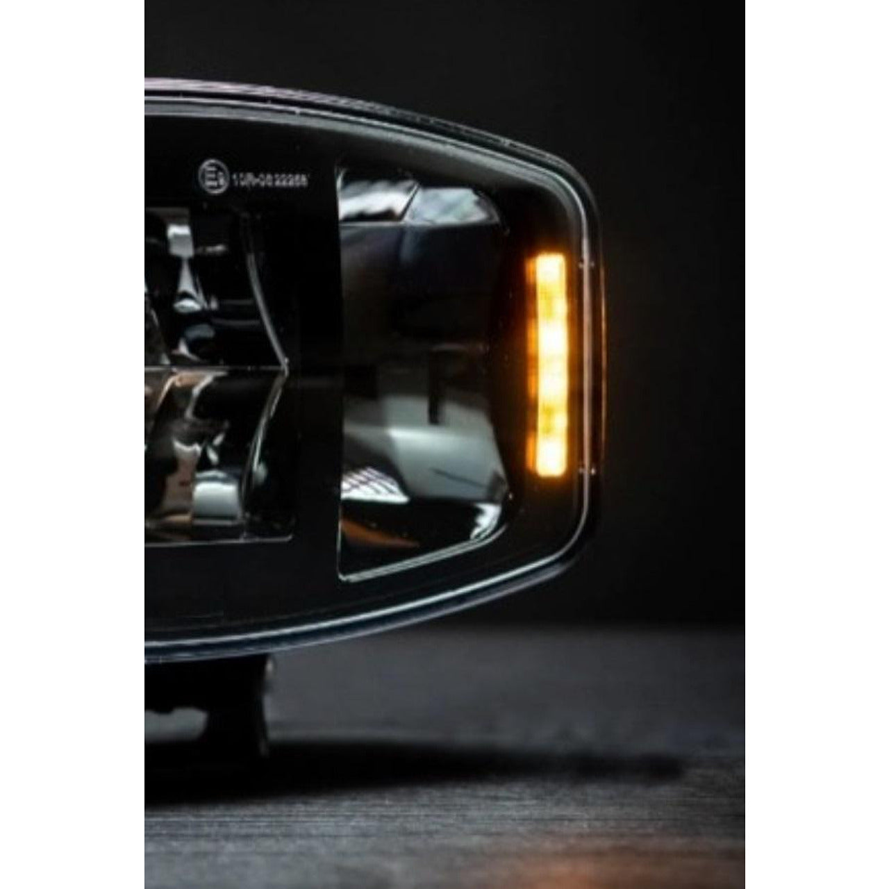 Универсален LED фар 100W 12V/24V с DRL/parking светлина бяло-жълто