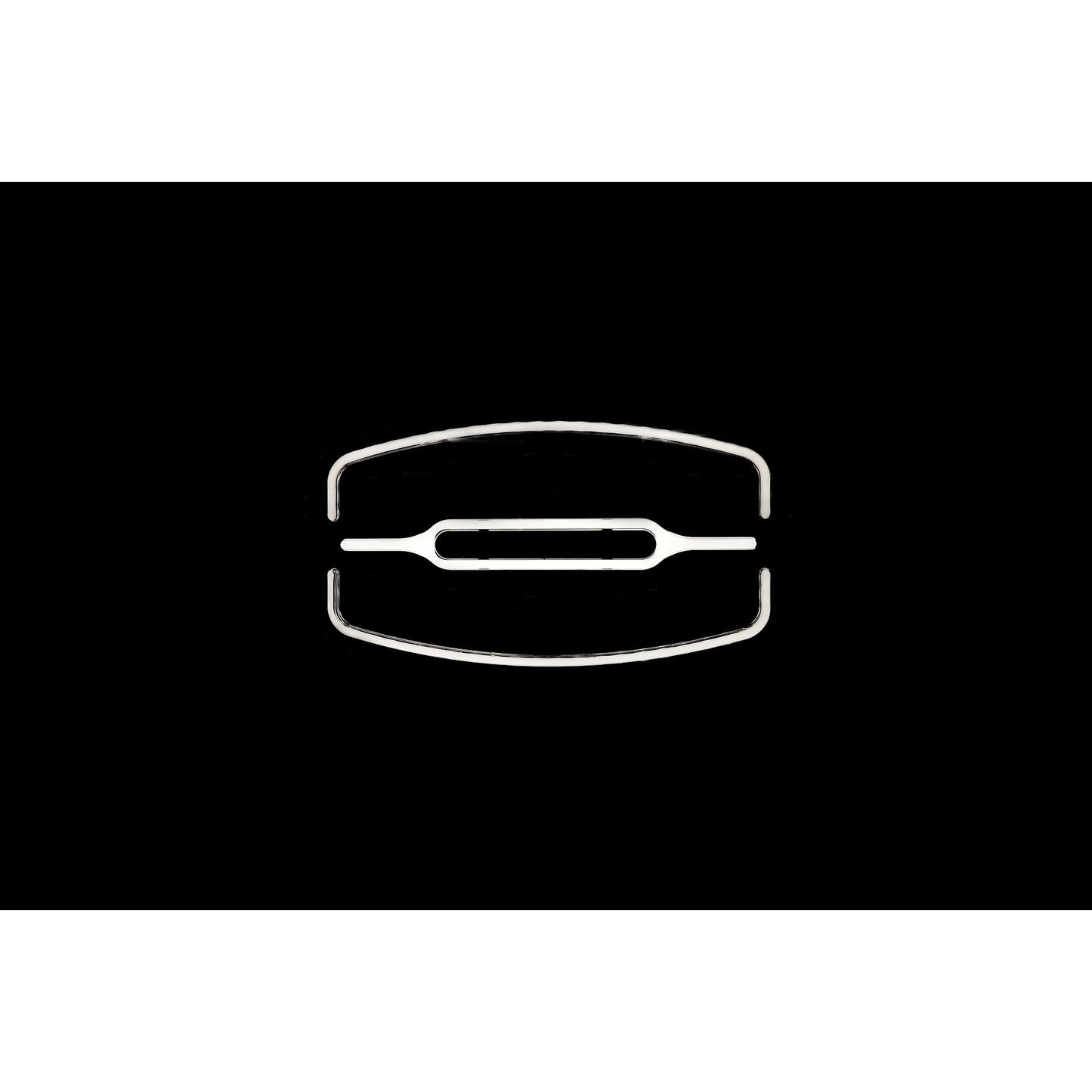 1бр LED фар 55W 12V - 24V с DRL светлина бяло-жълто 245x159x90mm