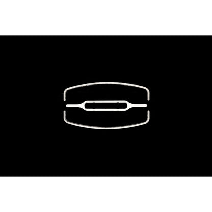 1бр LED фар 55W 12V - 24V с DRL светлина бяло-жълто 245x159x90mm