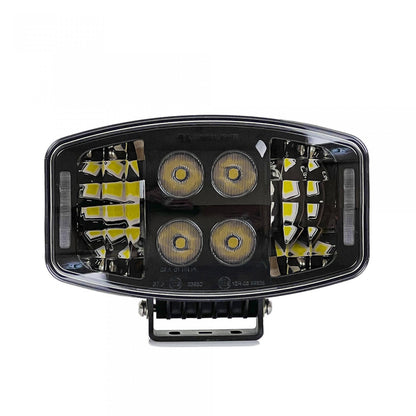 Универсален LED фар 90W 12V /24V с DRL/parking светлина бяло-жълто