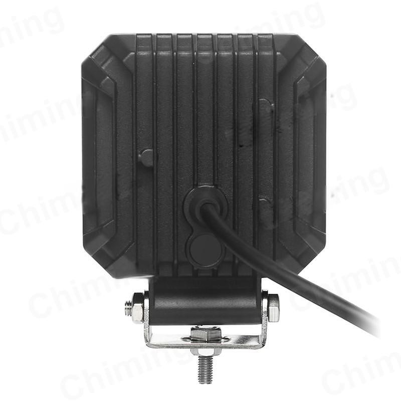 1бр Универсален LED халоген с бяла светлина + оранжев габарит 15W 1500LM 12V/24V E-mark