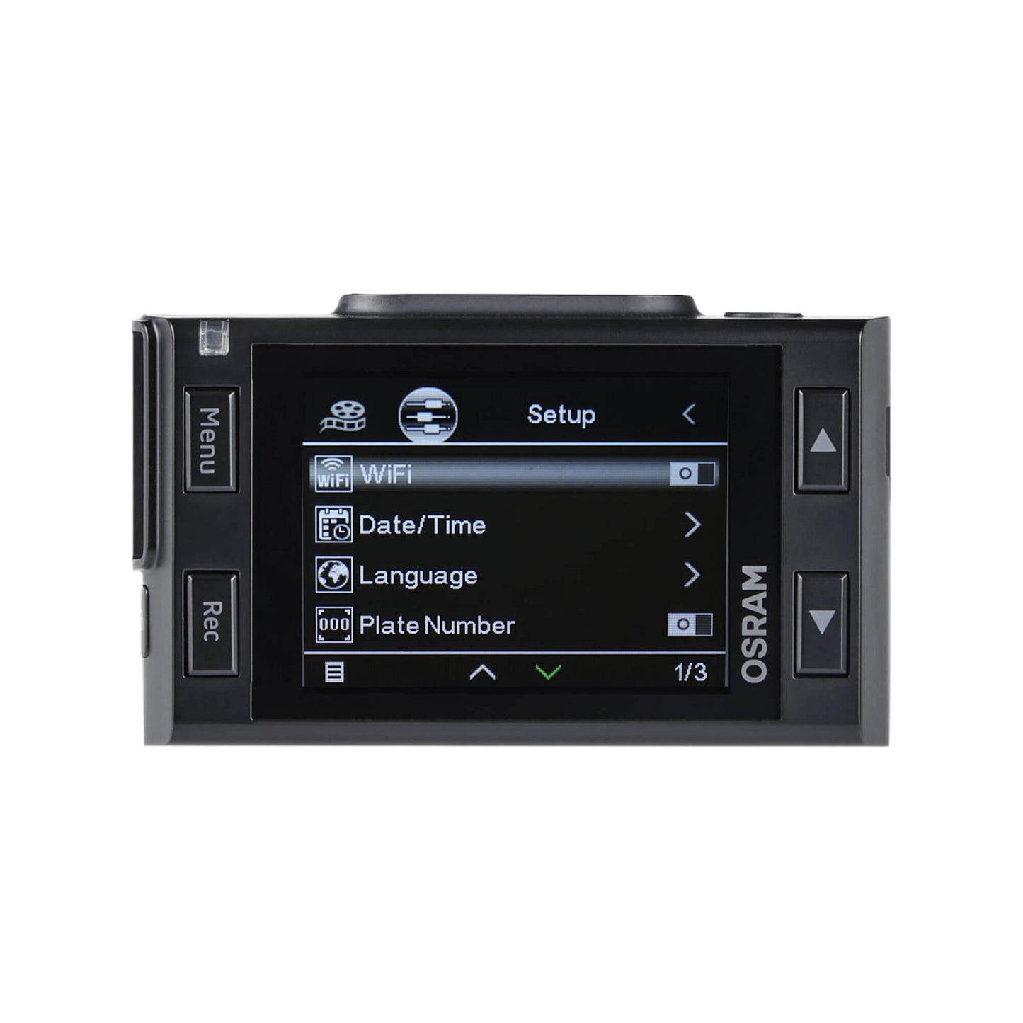 Видеорегистратор Osram ROADsight 30 1080p, 30FPS, Wi-Fi, обхват 130 градуса