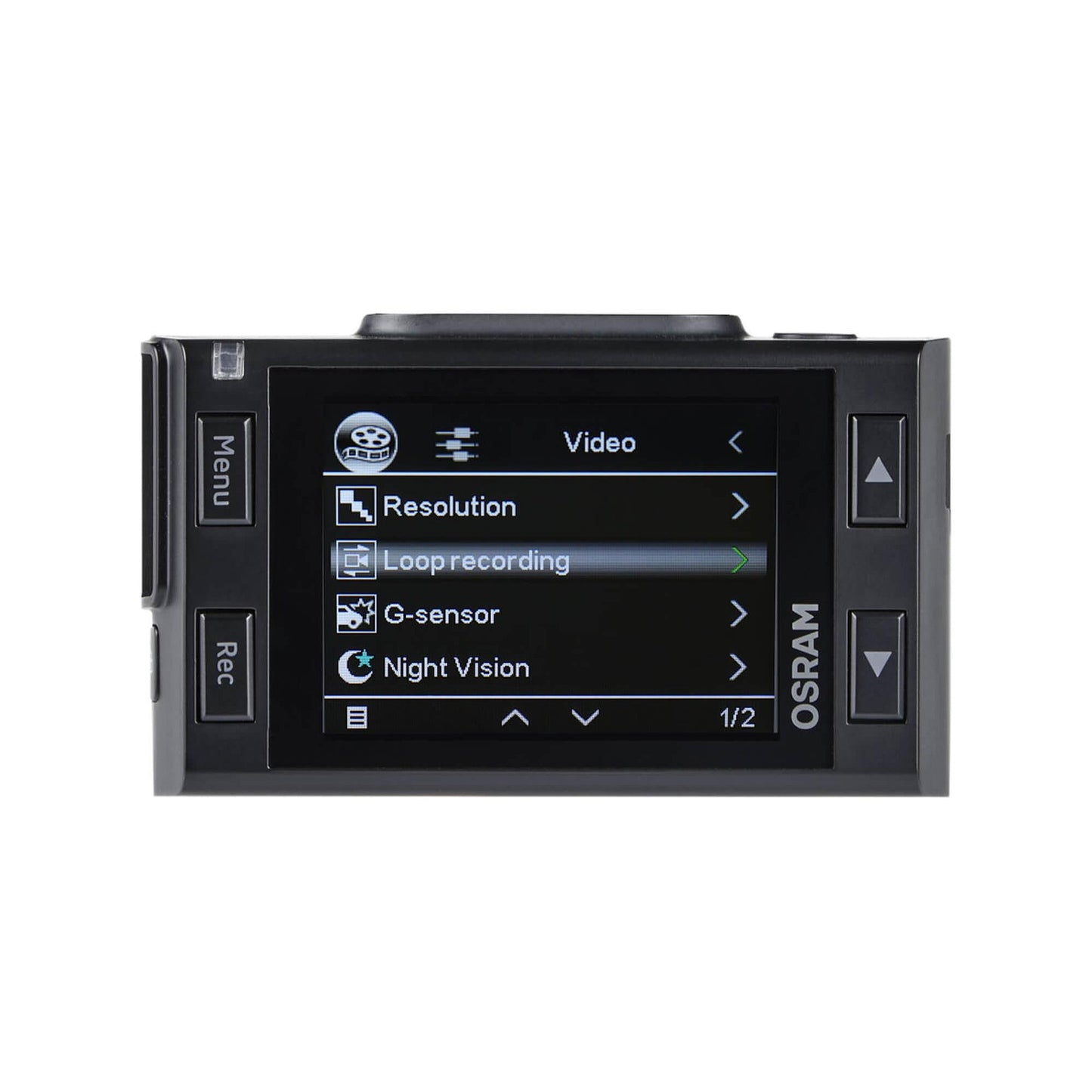 Видеорегистратор Osram ROADsight 30 1080p, 30FPS, Wi-Fi, обхват 130 градуса