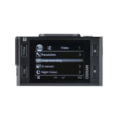Видеорегистратор Osram ROADsight 30 1080p, 30FPS, Wi-Fi, обхват 130 градуса