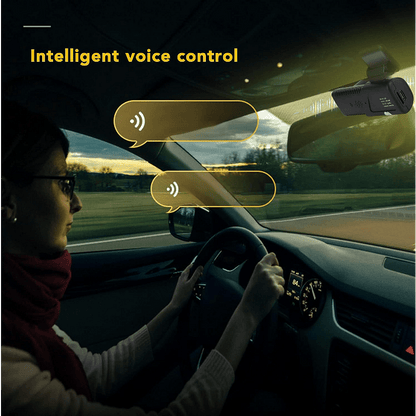 Видеорегистратор за автомобил 2K HD с нощно виждане, WIFI, USB, DVR камера + подарък 32GB SD карта памет