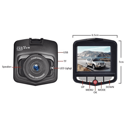 Видеорегистратор за автомобил FULL HD 1080p + подарък 32GB карта с памет