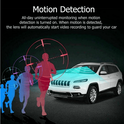 Видеорегистратор за автомобил FULL HD 1080P, 2 камери и дисплей + подарък 32 GB Micro SD