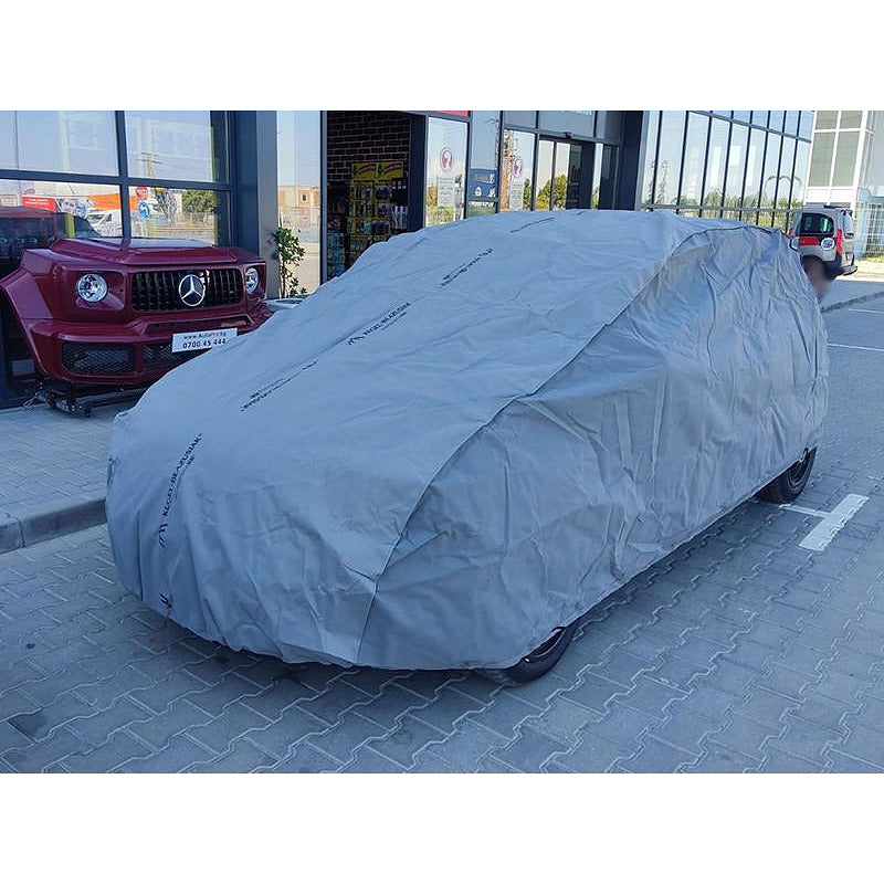 Висококачествено Покривало Kegel серия Mobile размер M1 за хечбек 380-405см x 126-136см, сиво