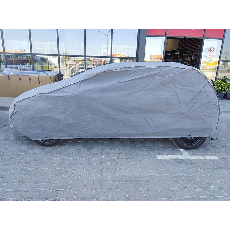 Висококачествено Покривало Kegel серия Mobile размер M1 за хечбек 380-405см x 126-136см, сиво