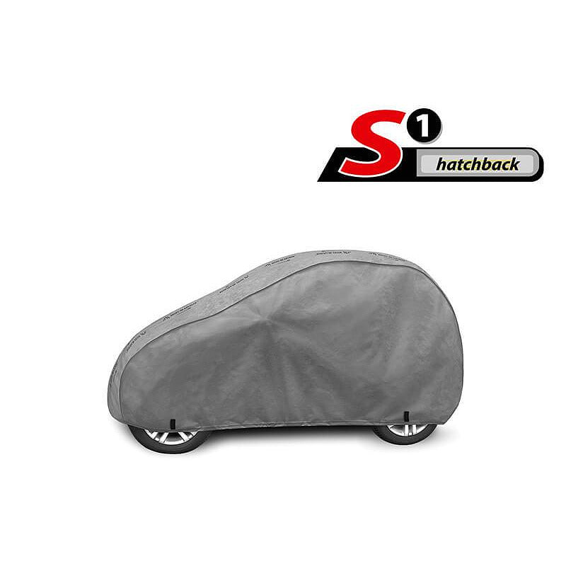 Висококачествено Покривало Kegel серия Mobile размер S1 за хечбек 250-270см x 134-143см, сиво