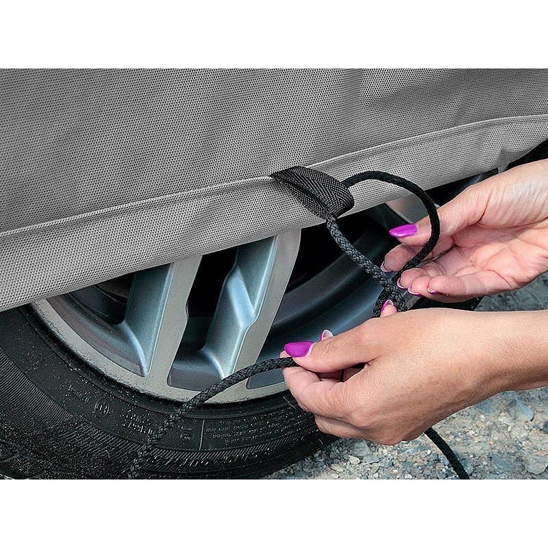 Висококачествено Покривало Kegel серия Mobile размер S2 за хечбек 320-332см x 125-135см, сиво