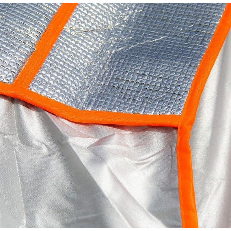 Водоустойчиво покривало против градушка с алуминиево покритие за автомобил размер XXL - 533cm x 178cm x 120cm
