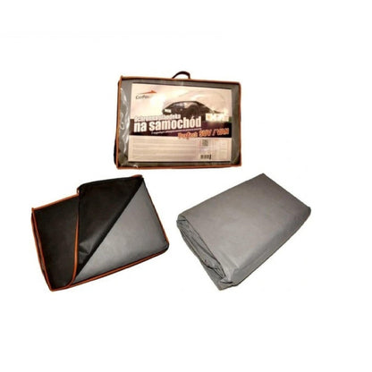 Водоустойчиво висококачествено покривало Perfect за автомобил размер XL ХЛ 150 cm x 485 cm сив CarPassion