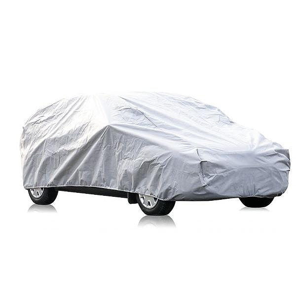 Водоустойчиво висококачествено покривало Perfect за автомобил размер XL ХЛ 150 cm x 485 cm сив CarPassion