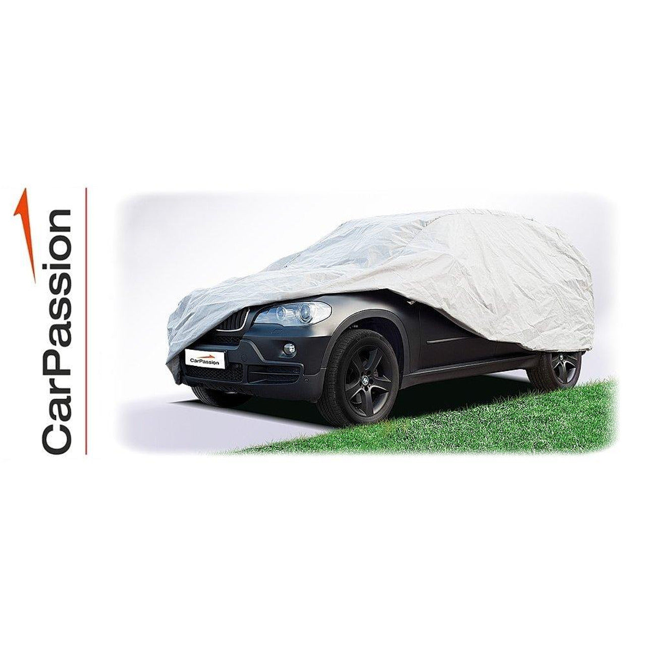 Водоустойчиво висококачествено покривало Perfect за SUV ван размер L Л 465 cm x 145 cm сив CarPassion