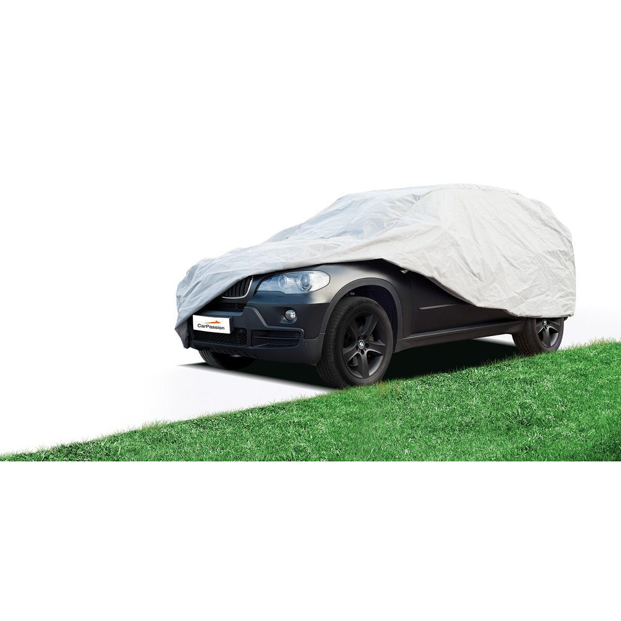 Водоустойчиво висококачествено покривало Perfect за SUV ван размер L Л 465 cm x 145 cm сив CarPassion